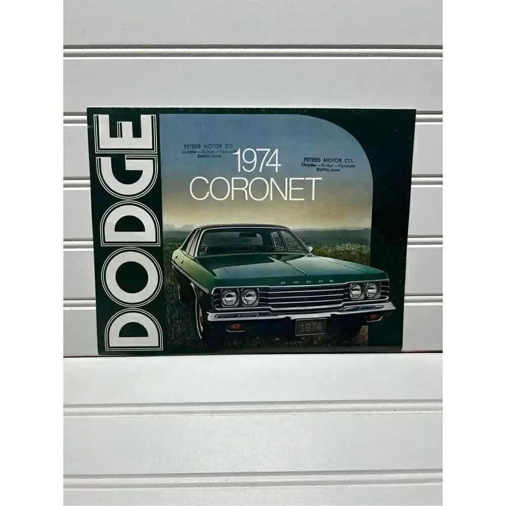 1974 Dodge Coronet Original Factory Brochure